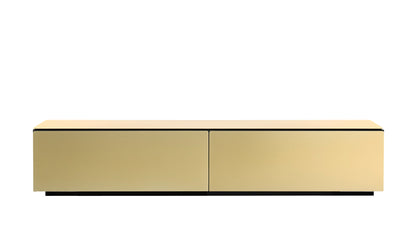 Punt Malmö MLM412 Sideboard | Ebenholzfarben + Full Gold