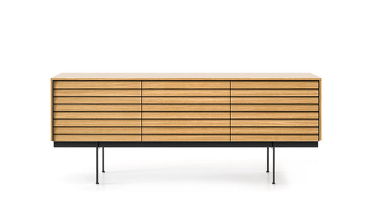 Punt Sussex SSX311Sideboard Eiche supermatt, Schwarz