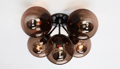 Roll &amp; Hill Modo 5-Globes Ceiling Light