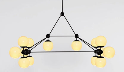 Roll &amp; Hill Modo Rectangle-14 Chandelier