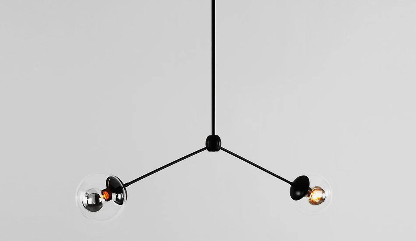 Roll &amp; Hill Modo 2-Globes Pendant Light