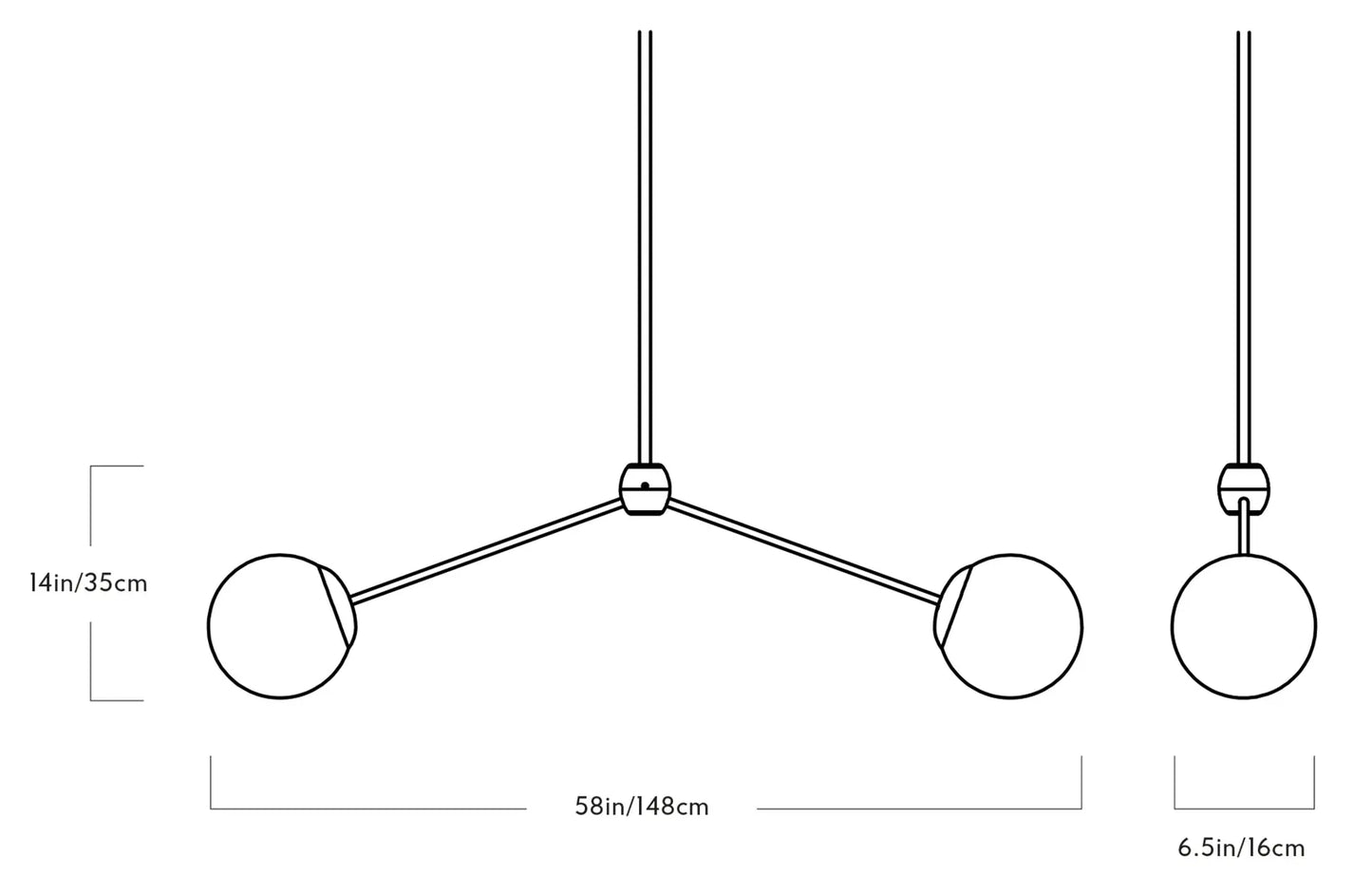 Roll & Hill Modo 2 Globes Sketch