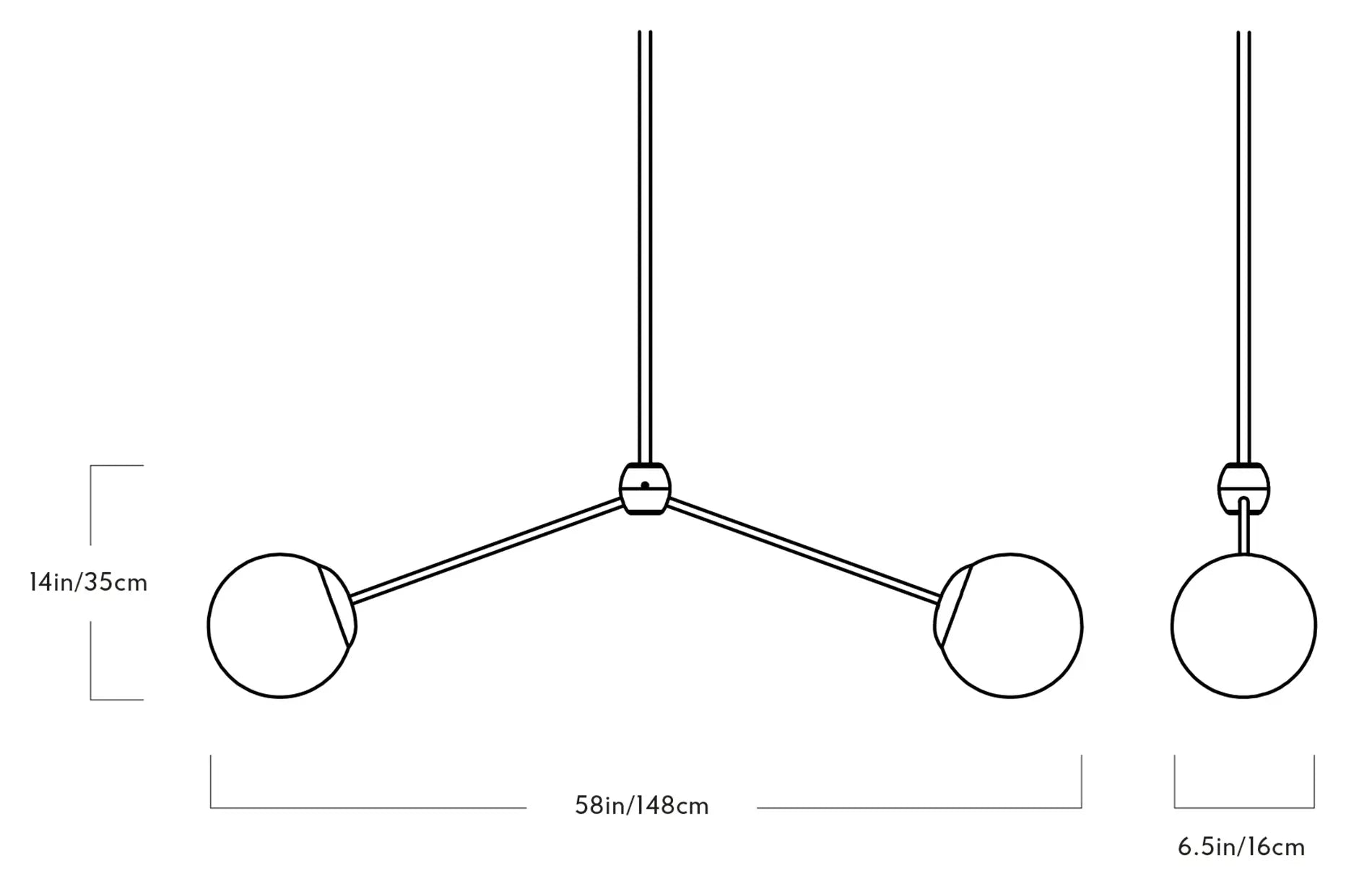 Roll & Hill Modo 2 Globes Sketch