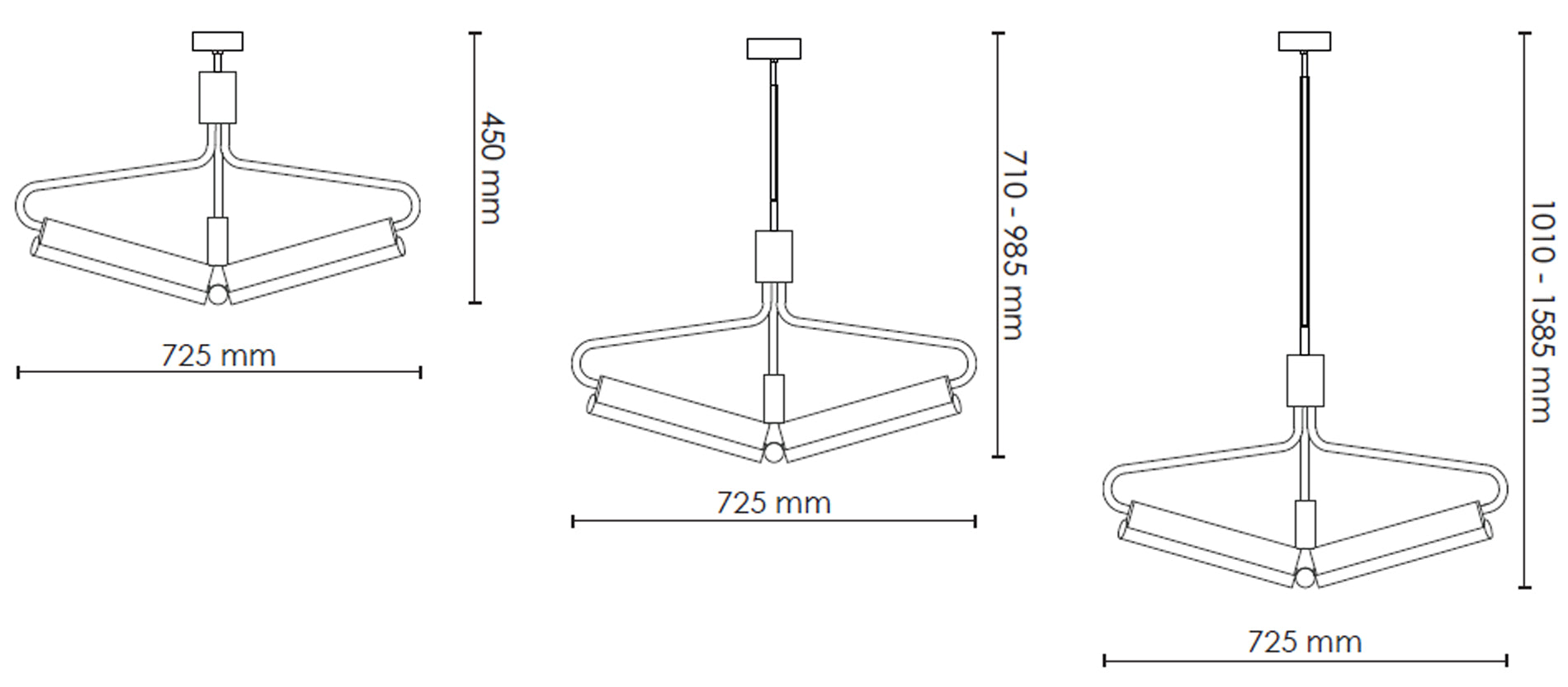 Rubn Angel 3 300 wide chandelier sketch