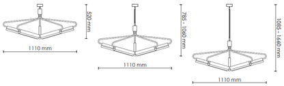 Rubn Angel 5 500 wide chandelier sketch