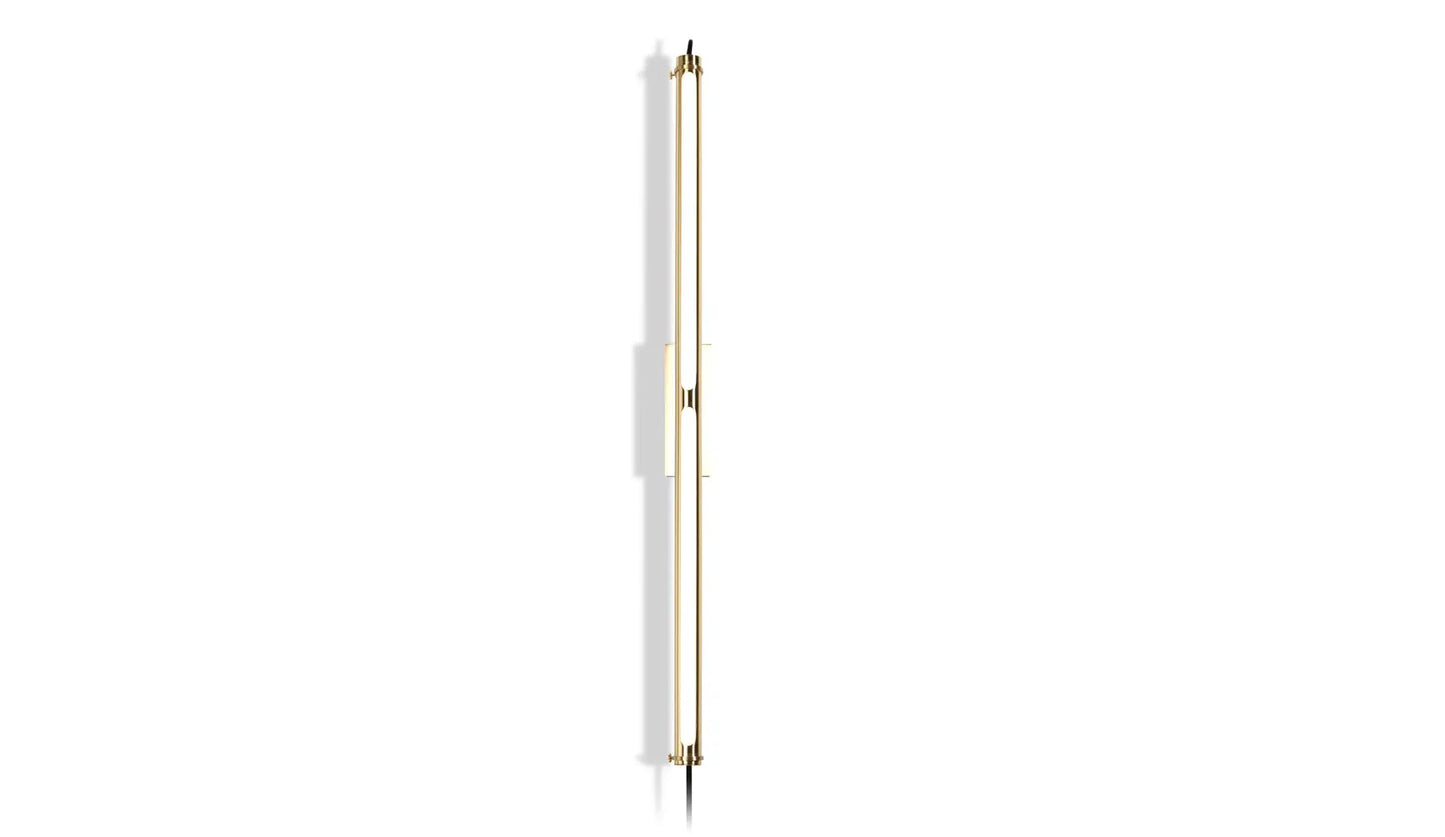 rubn bloomsbury wall brass with cable