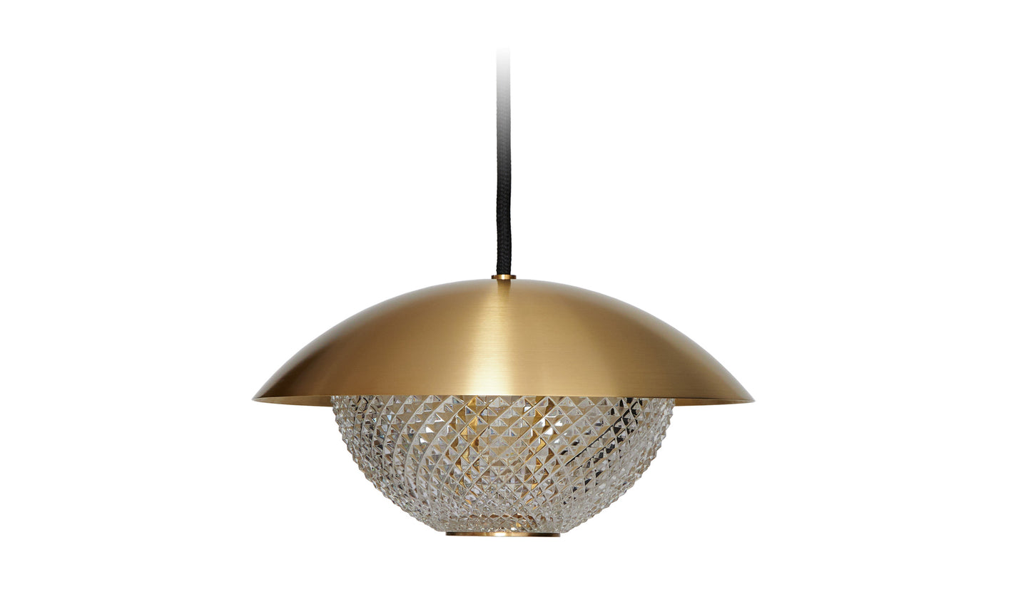 Rubn Grace pendant brass