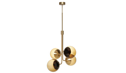 Rubn Lord Bouquet Chandelier | Brass + Brown