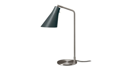 Rubn Miller Table Lamp Slate Grey/Steel Base