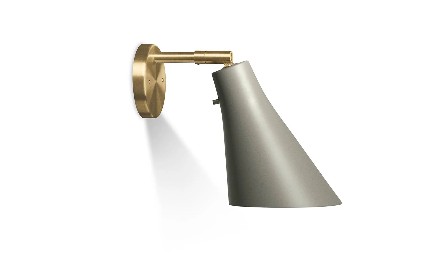 Rubn Miller Wall Direct Silk Grey Brass