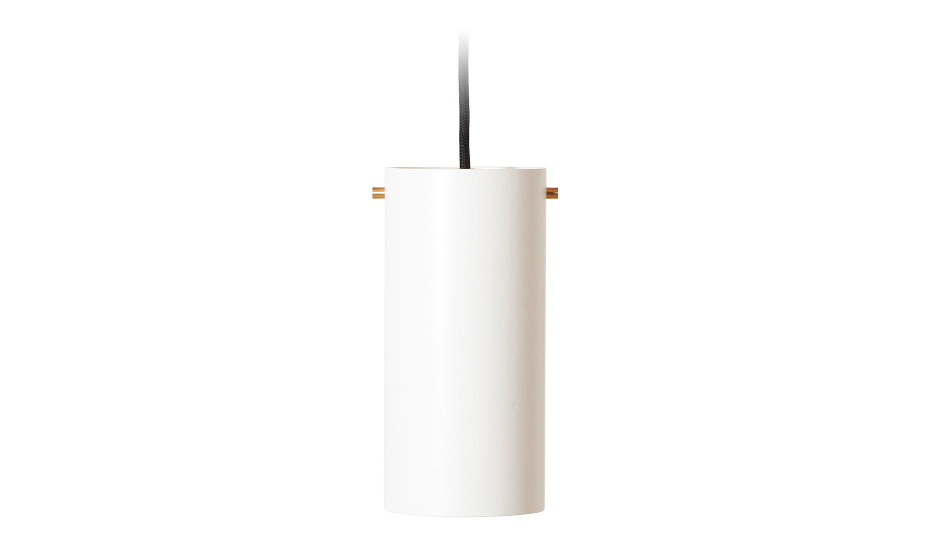 Rubn Volume 1 pendant medium white brass