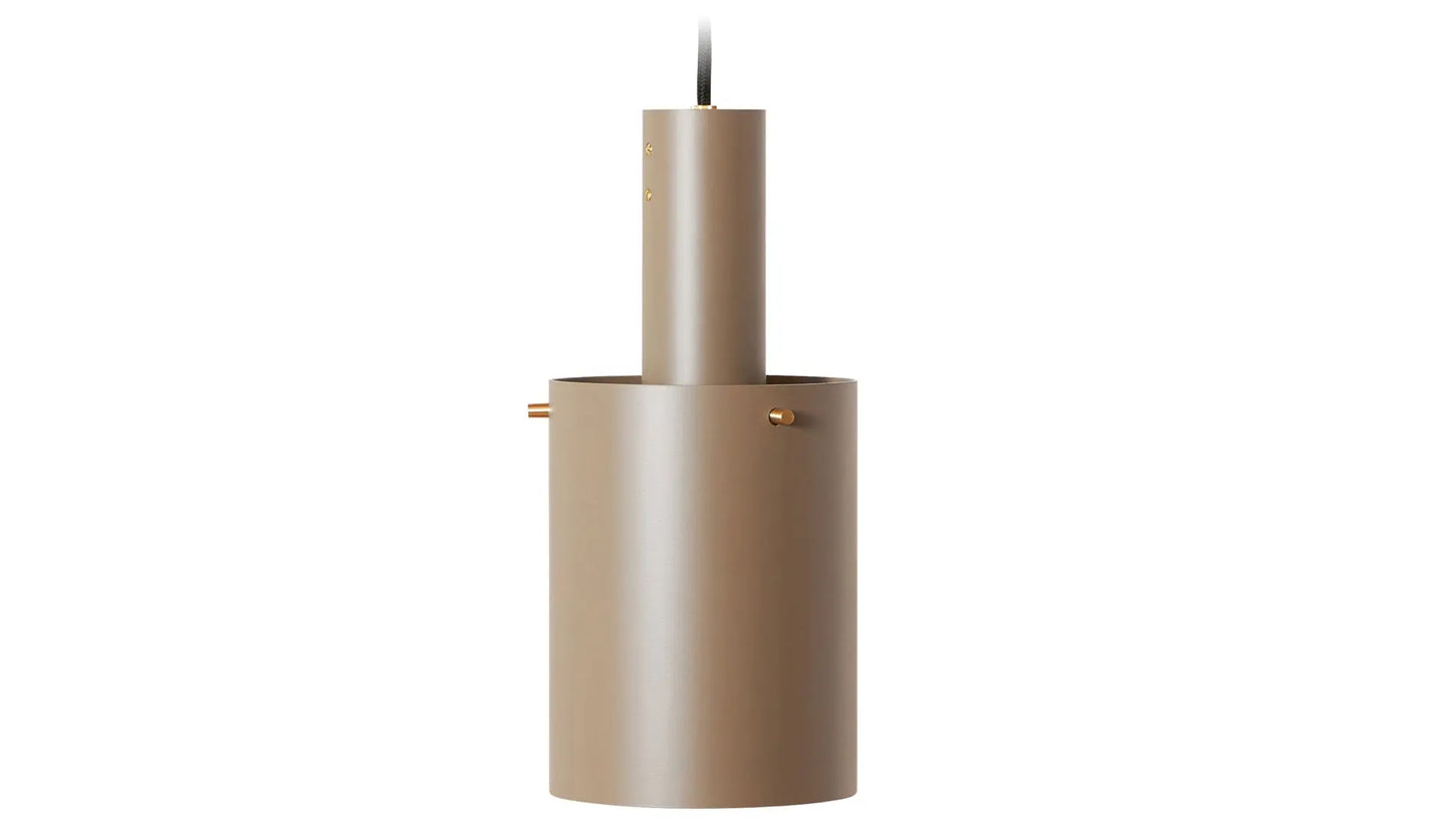 rubn Volume 2 pendant large soil grey brass