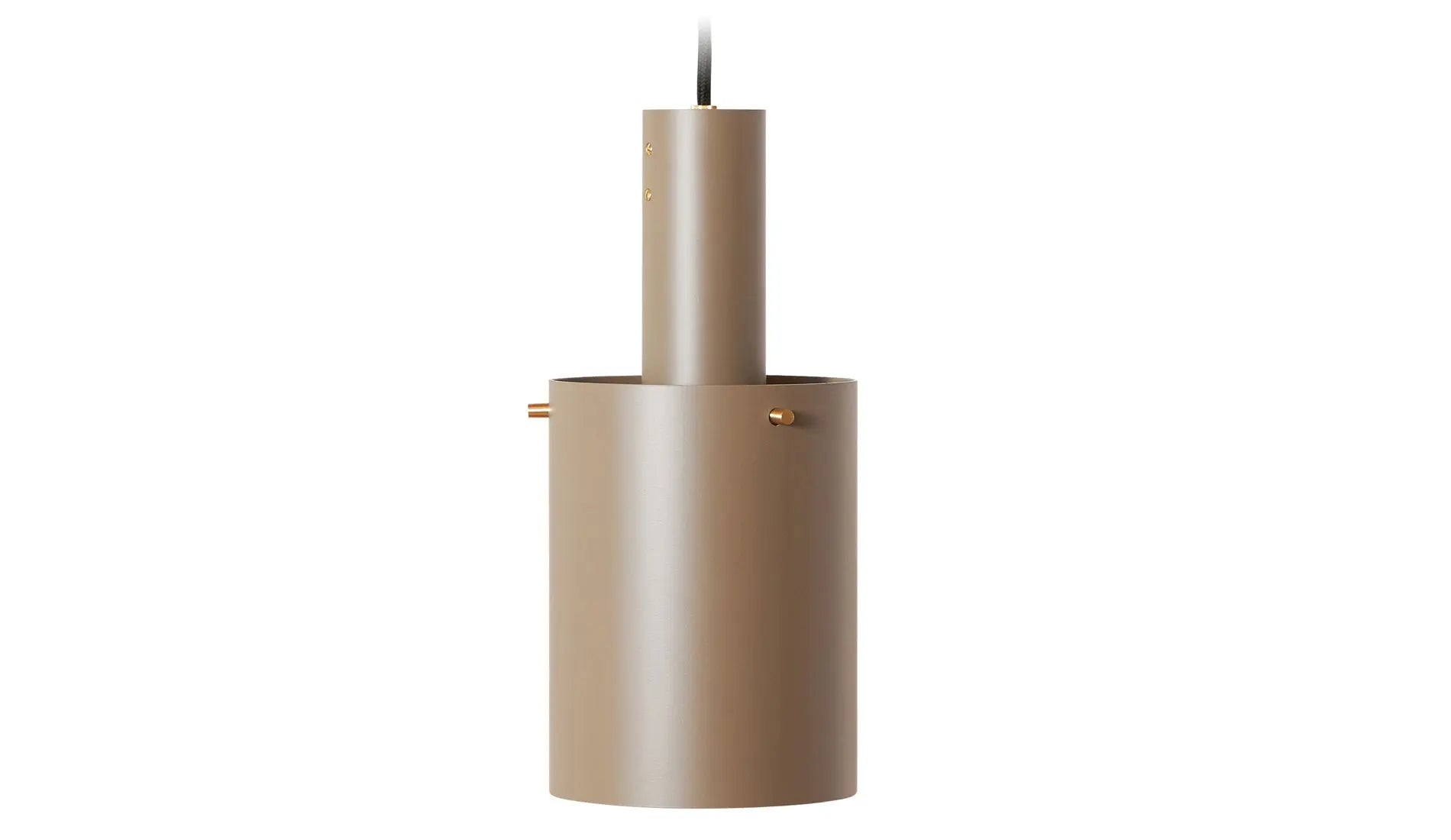 rubn Volume 2 pendant large soil grey brass