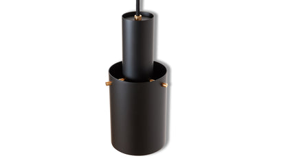 rubn volume 2 pendant medium black brass