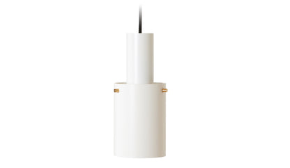 rubn volume 2 pendant medium white brass