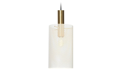 Rubn Vouge Pendant medium white brass