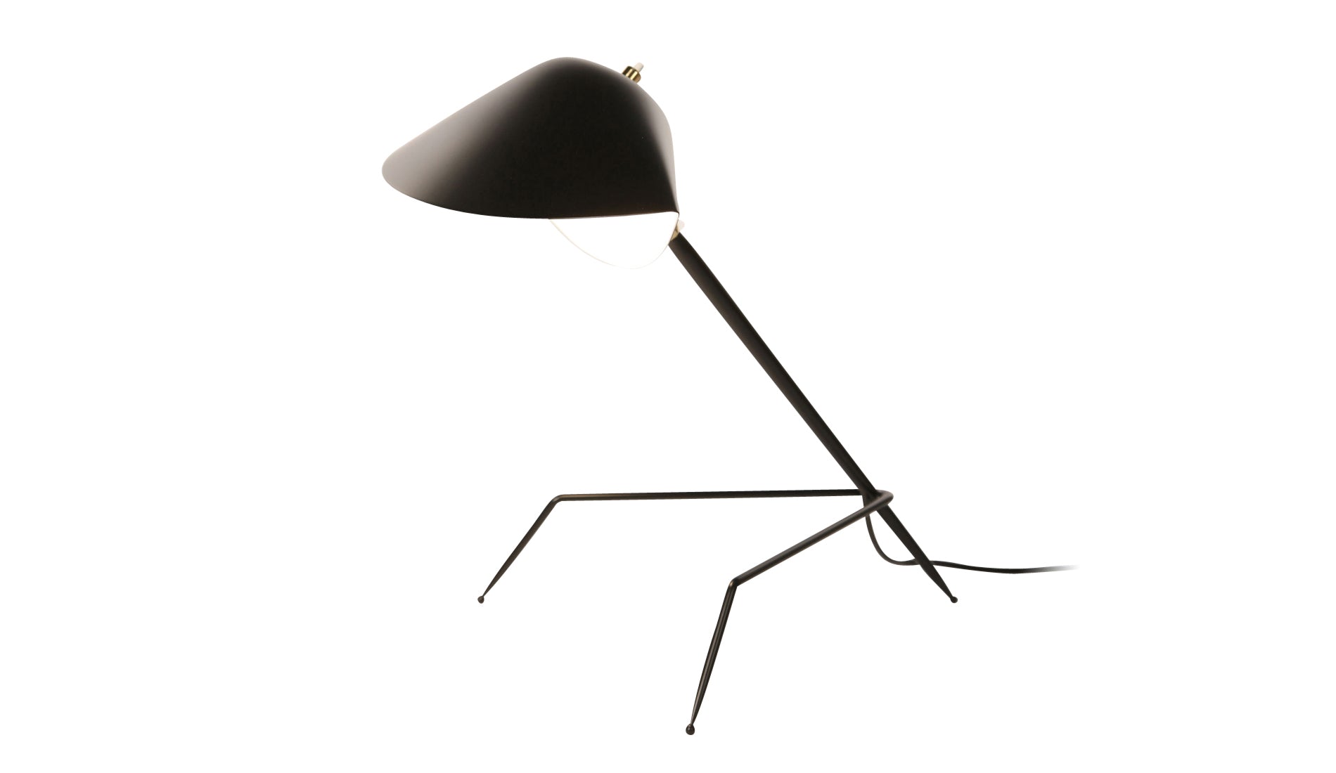 Serge Mouille Lampe de bureau Tripode