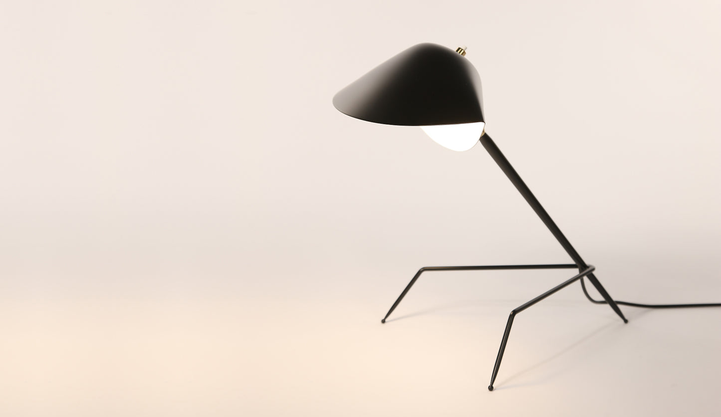 Serge Mouille Lampe de bureau Tripode