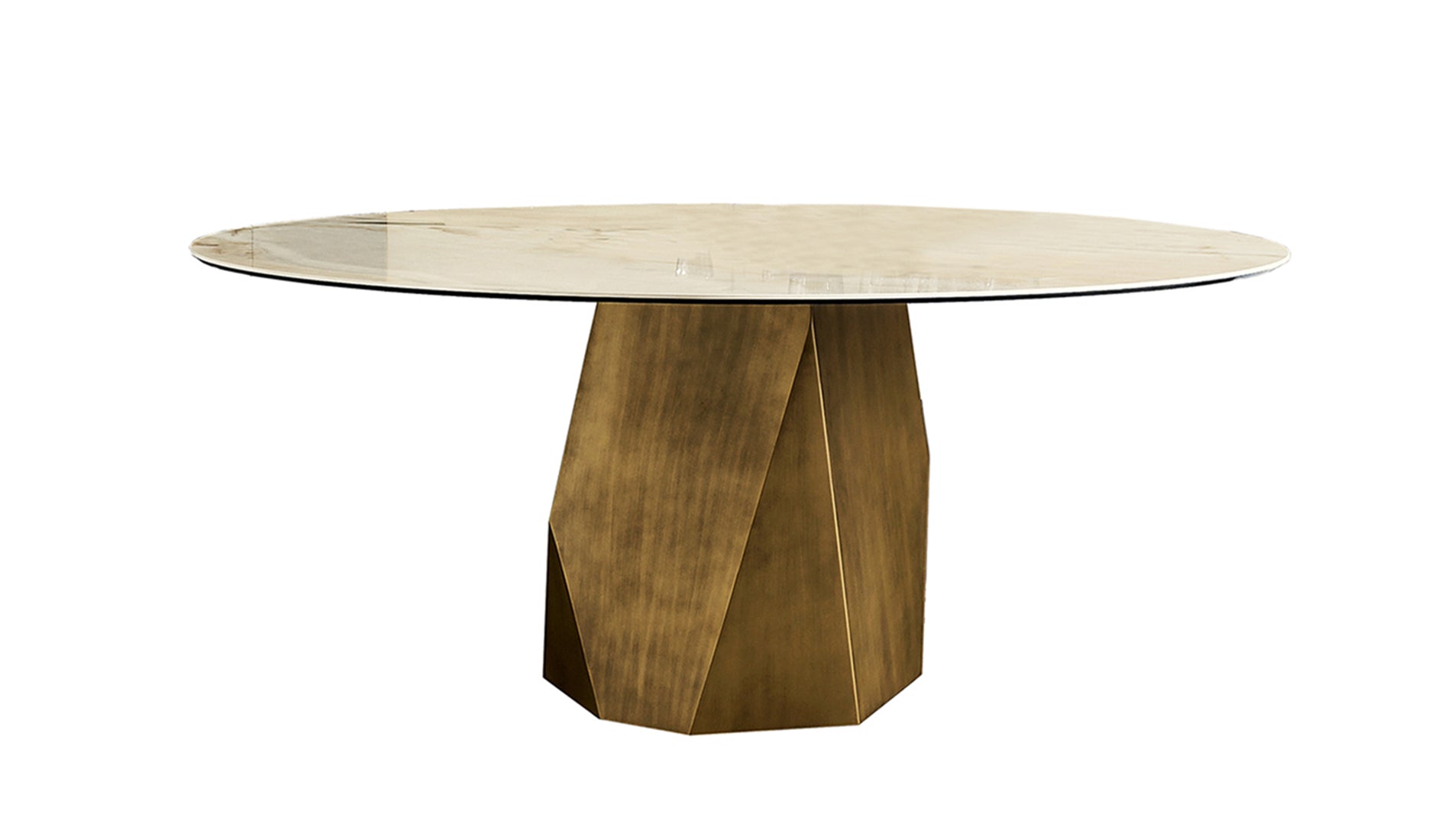 Sovet Deod Tisch Bronze-Keramik