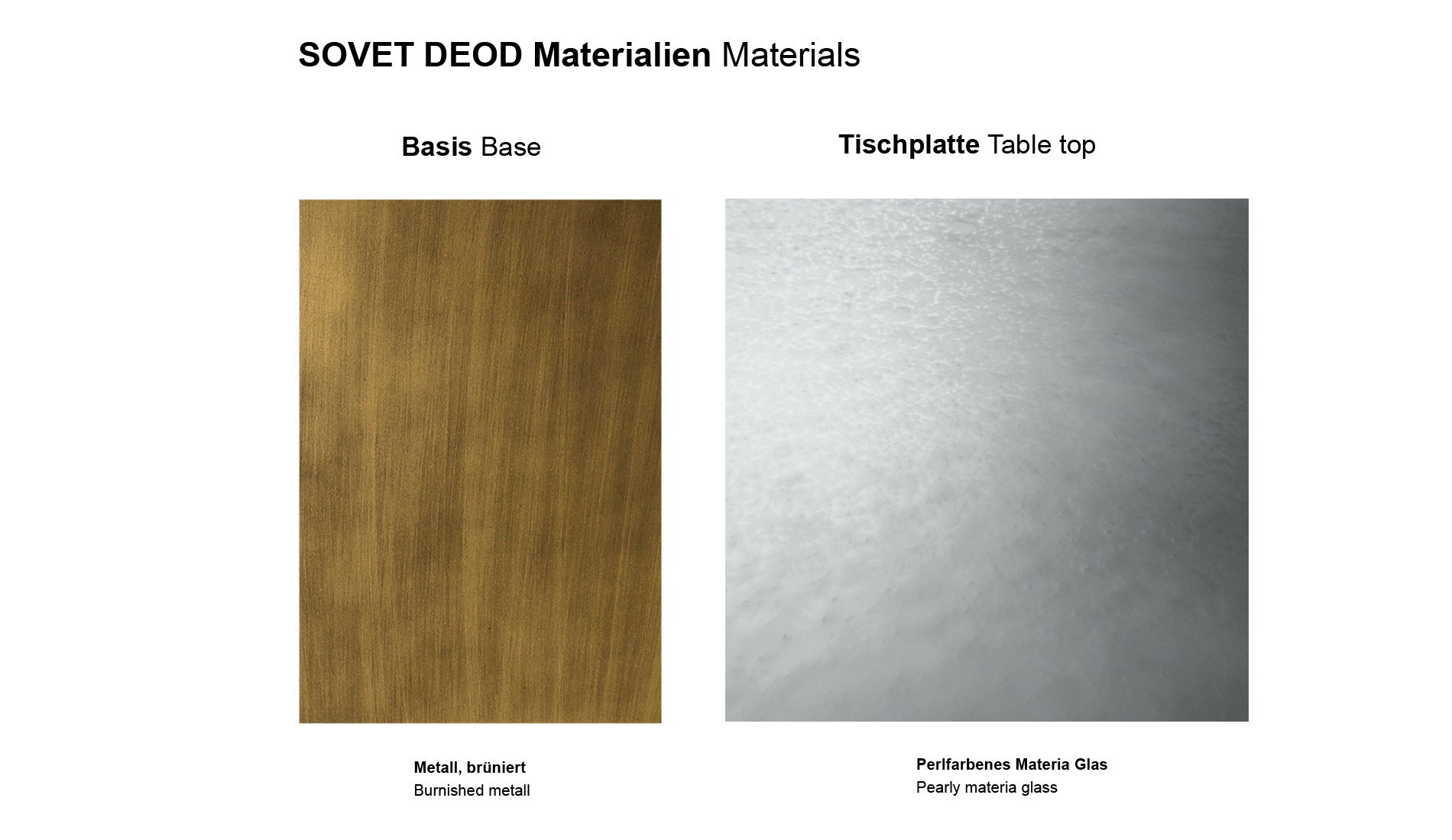 Sovet Deod Materialien