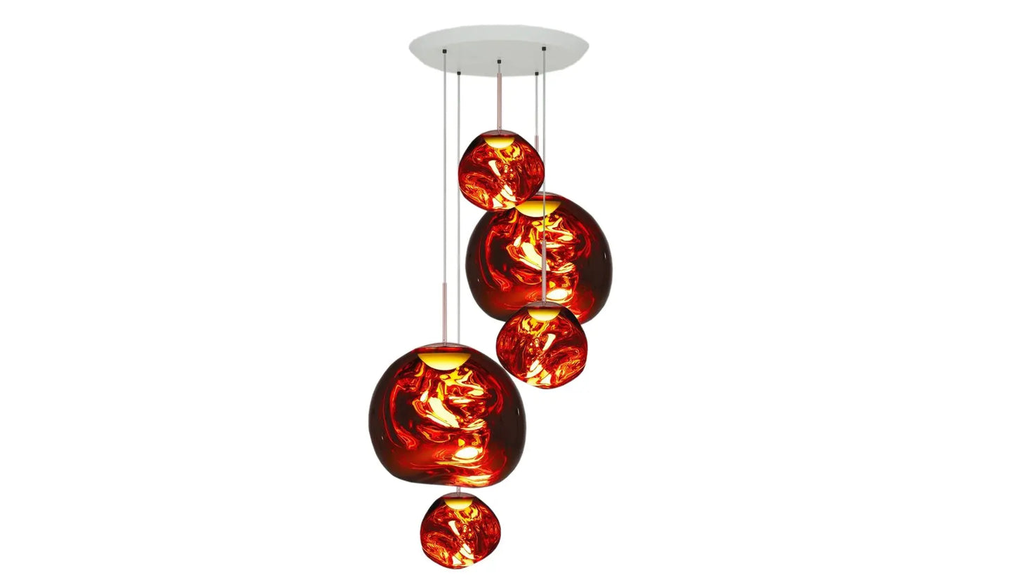 Tom Dixon Melt Large Round Pendant Light | LED