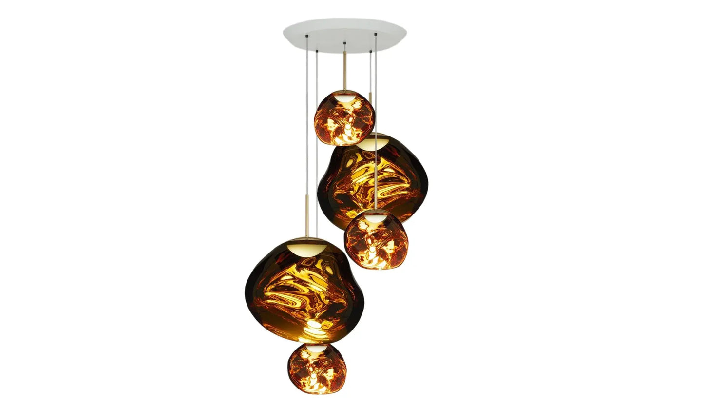 Tom Dixon Melt Large Round LED gold on