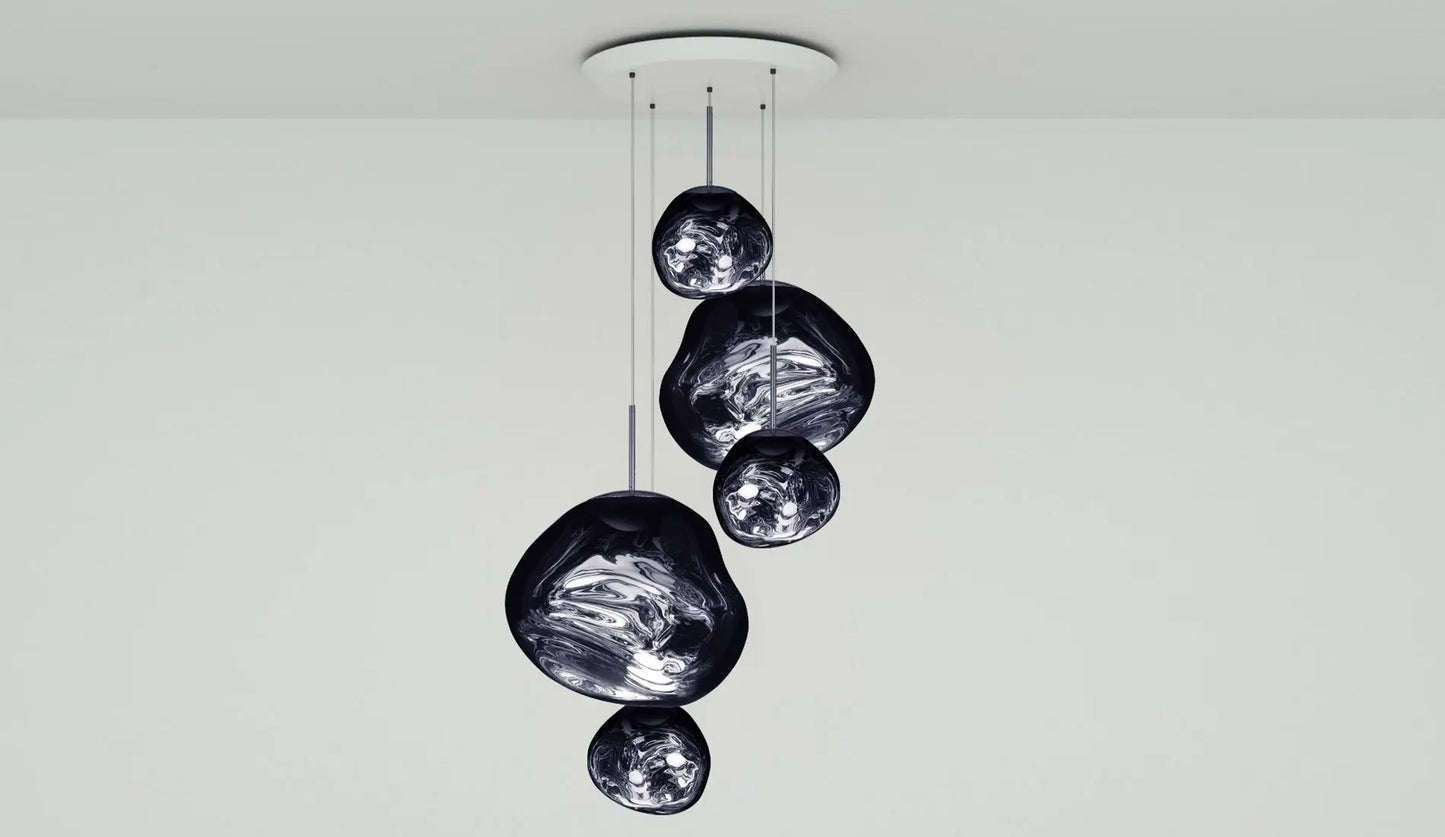 Tom Dixon Melt Large Round LED smoke on