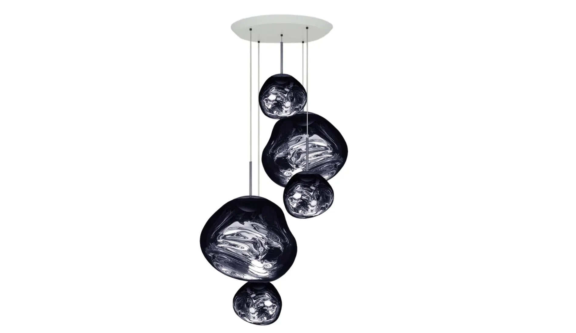 Tom Dixon Melt Large Round LED smoke on