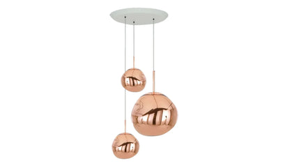 Tom Dixon Melt Trio Round led copper off