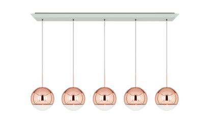 tom dixon mirror ball linear 25cm copper