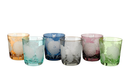 Pols Potten Glas Tumbler Peony | 6er Set