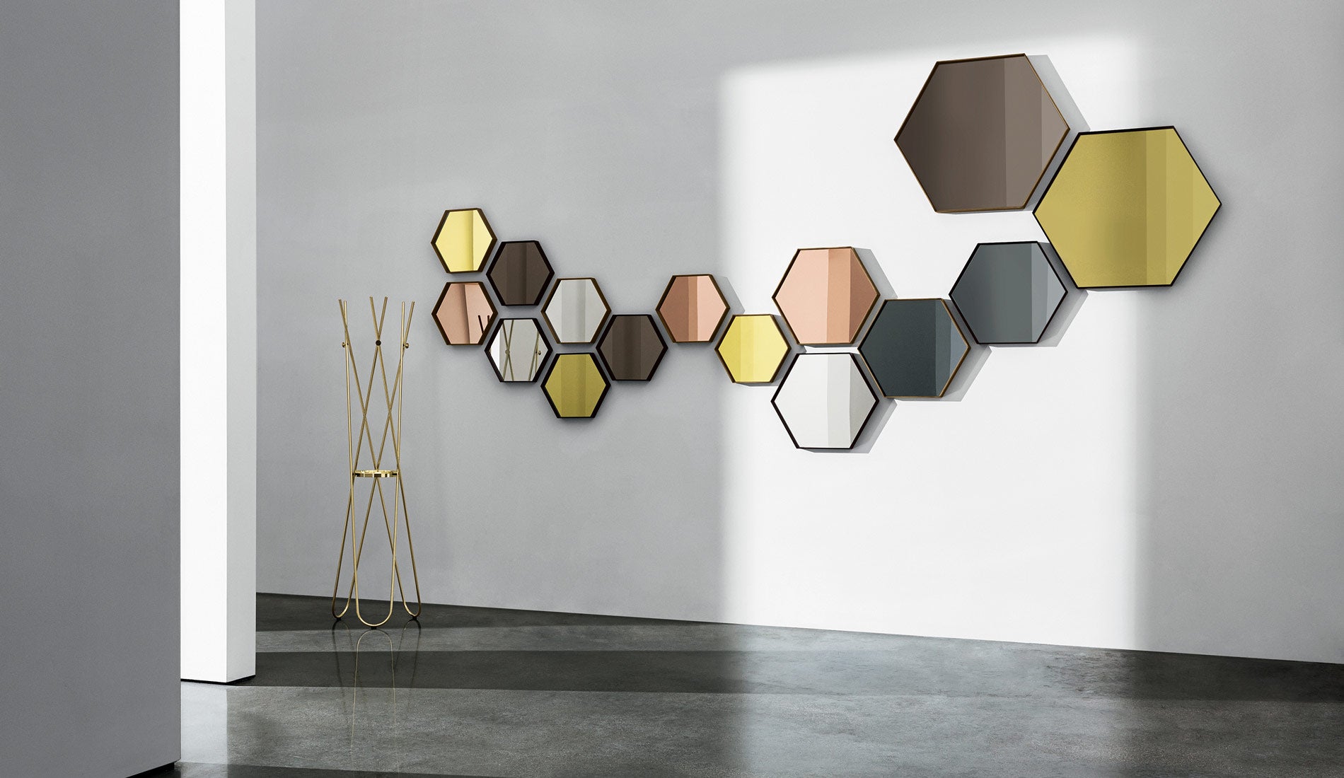 Sovet Visual Spiegel | Hexagonal - mood3