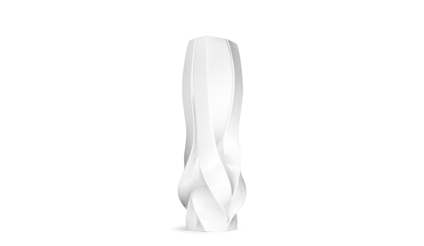 Zaha Hadid Design Braid Vase | white