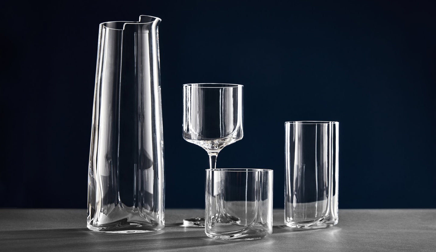 zaha hadid design hew wine glass group