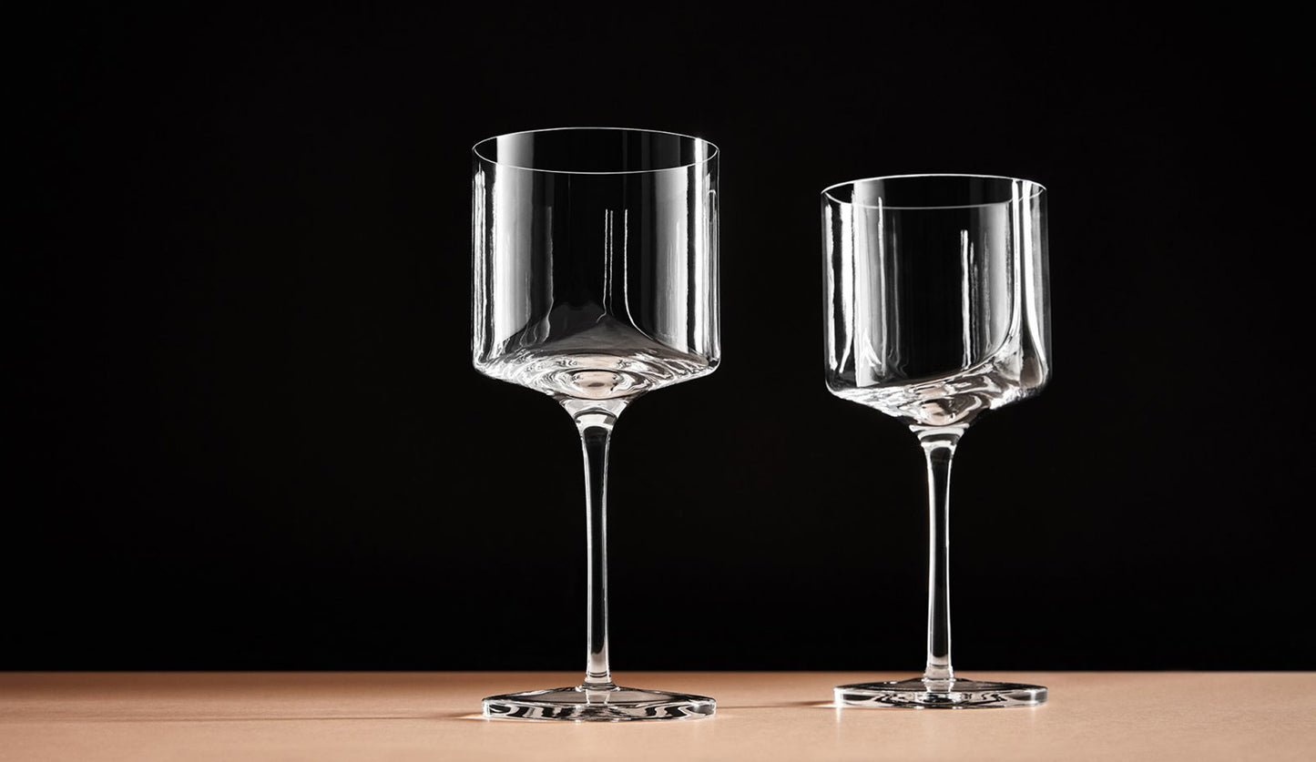 zaha hadid design hew wine glass group