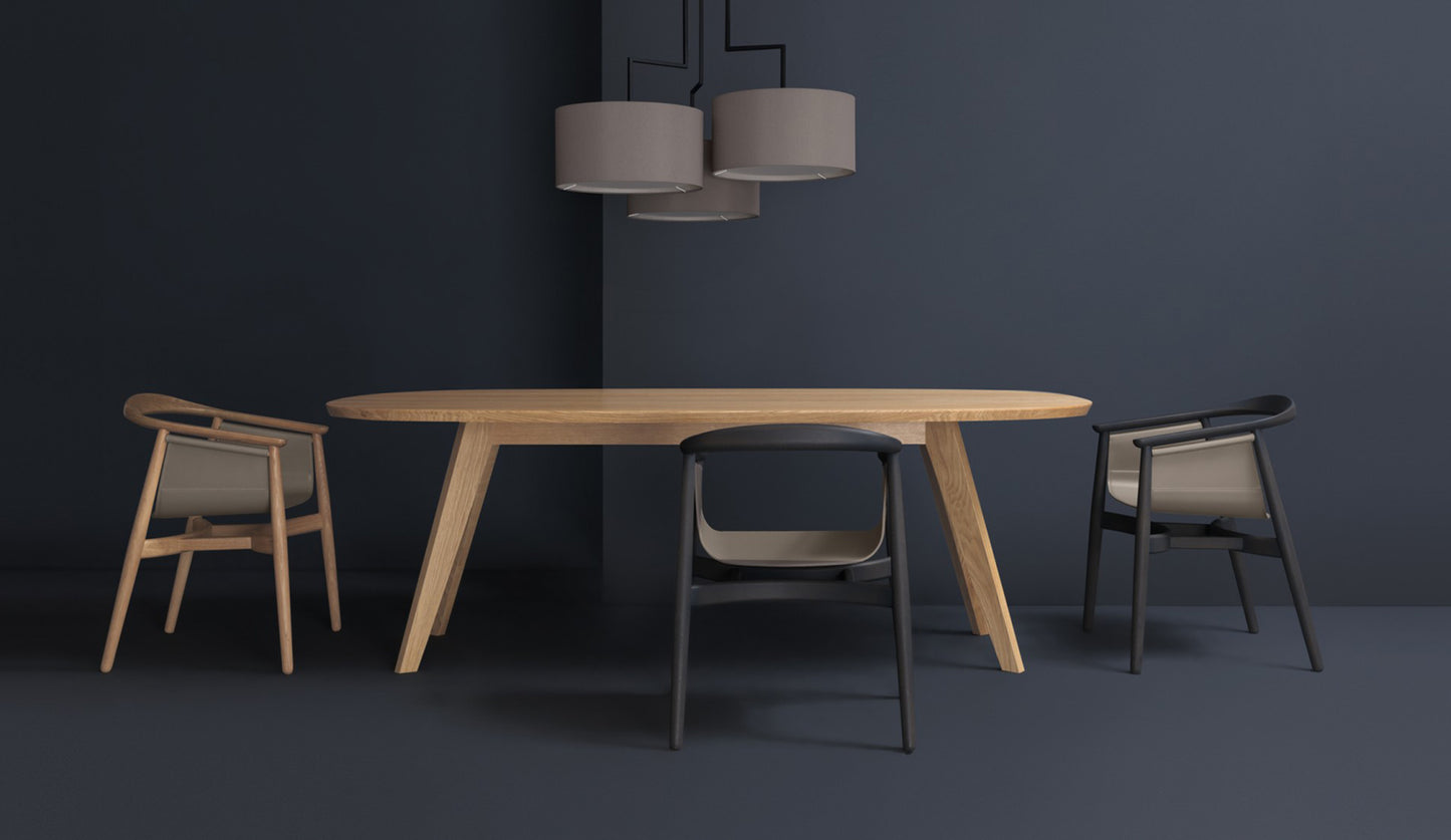 Zeitraum Cena Hyperelliptical Table Oak