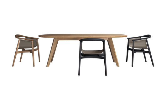 Zeitraum Cena Hyperelliptical Table Oak